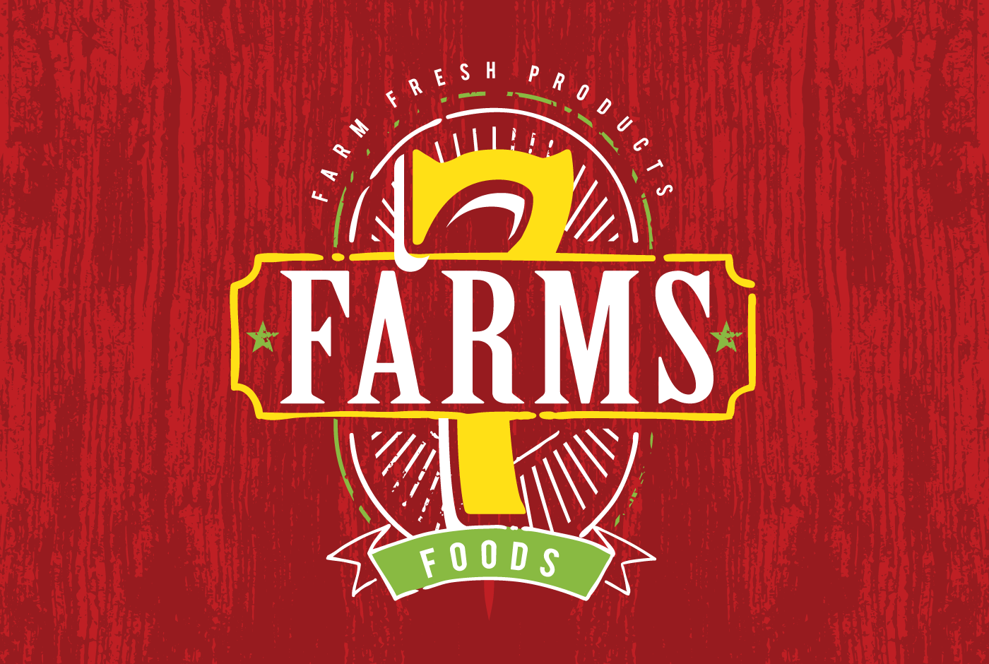 7 Farms Foods Logo Design